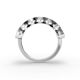 Marquise Shape Diamond Anniversary Band in Gold