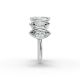 Marquise Shape Diamond Anniversary Band in Gold