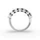 Marquise Shape Diamond Anniversary Band in Gold
