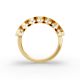 Marquise Shape Diamond Anniversary Band in Gold