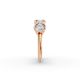Cushion Shape Diamond Anniversary Band in Gold