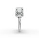 Emerald Shape Diamond Anniversary Band in Gold