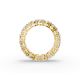Round Shape Diamond Eternity Bands in Gold