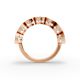 Round Shape Diamond Anniversary Band in Gold