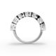 Round Shape Diamond Anniversary Band in Gold