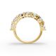 Round Shape Diamond Anniversary Band in Gold