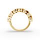 Round Shape Diamond Anniversary Band in Gold