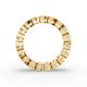 Round Shape Diamond Eternity Bands in Gold