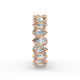 Pear Shape Diamond Eternity Bands in Gold