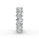 Pear Shape Diamond Eternity Bands in Gold