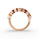 Pear Shape Diamond Anniversary Band in Gold