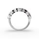 Pear Shape Diamond Anniversary Band in Gold