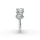 Pear Shape Diamond Anniversary Band in Gold