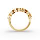 Pear Shape Diamond Anniversary Band in Gold