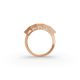 Princess Shape Diamond Anniversary Band in Gold