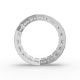 Princess Shape Diamond Eternity Bands in Gold