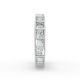 Princess Shape Diamond Eternity Bands in Gold