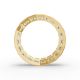 Princess Shape Diamond Eternity Bands in Gold