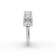 Princess Shape Diamond Anniversary Band in Gold