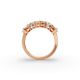 Pear Shape Diamond Anniversary Band in Gold