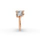 Pear Shape Diamond Anniversary Band in Gold