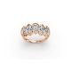 Pear Shape Diamond Anniversary Band in Gold