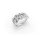 Pear Shape Diamond Anniversary Band in Gold