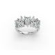 Pear Shape Diamond Anniversary Band in Gold