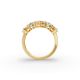 Pear Shape Diamond Anniversary Band in Gold