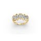 Pear Shape Diamond Anniversary Band in Gold