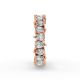 Pear Shape Diamond Eternity Bands in Gold