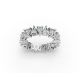 Pear Shape Diamond Eternity Bands in Gold