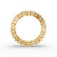 Pear Shape Diamond Eternity Bands in Gold