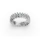 Marquise Shape Diamond Eternity Bands in Gold