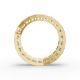 Princess Shape Diamond Eternity Bands in Gold