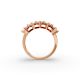 Marquise Shape Diamond Anniversary Band in Gold