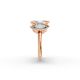 Marquise Shape Diamond Anniversary Band in Gold