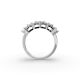 Marquise Shape Diamond Anniversary Band in Gold