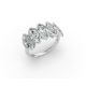 Marquise Shape Diamond Anniversary Band in Gold