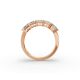 Radiant Shape Diamond Anniversary Band in Gold