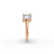 Radiant Shape Diamond Anniversary Band in Gold