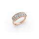 Radiant Shape Diamond Anniversary Band in Gold