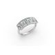 Radiant Shape Diamond Anniversary Band in Gold