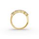 Radiant Shape Diamond Anniversary Band in Gold