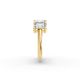 Radiant Shape Diamond Anniversary Band in Gold