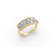 Radiant Shape Diamond Anniversary Band in Gold