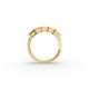 Radiant Shape Diamond Anniversary Band in Gold