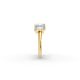 Radiant Shape Diamond Anniversary Band in Gold
