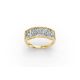 Radiant Shape Diamond Anniversary Band in Gold