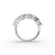 Round Shape Diamond Anniversary Band in Gold